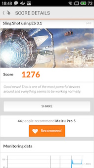 Meizu Pro 5 performance