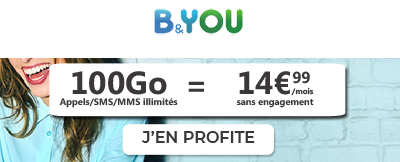 Forfait 100Go B&You