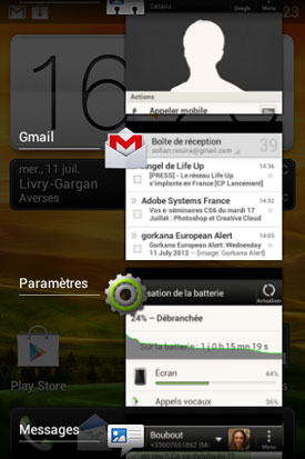  Test HTC Desire C : système d'exploitation + interface utilisateur