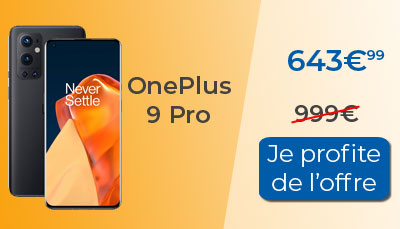 Le OnePlus 9 Pro est en promotion chez Rakuten