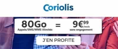 Forfait Coriolis 80Go