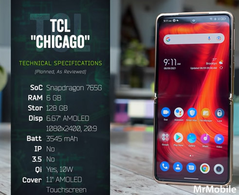 TCL chicago concept projet mobile pliable