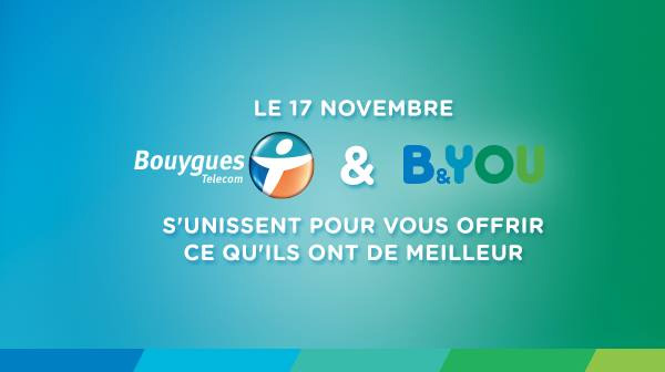 Bouygues Telecom dévoile ses nouveaux forfaits et fusionne avec B&YOU