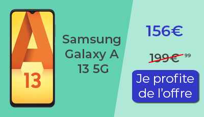 Samsung Galaxy A13 5G promotion