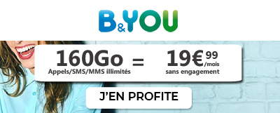 Forfait B&You 160Go