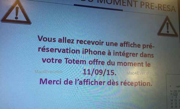 iPhone 6S / 6S Plus : les pré-réservations ouvertes le 11 septembre ?