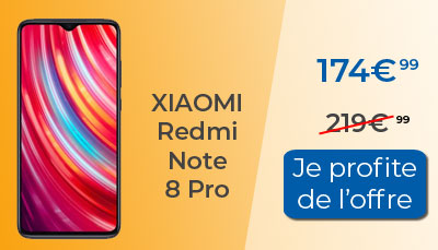 Soldes : Xiaomi Redmi Note 8 Pro en promotion