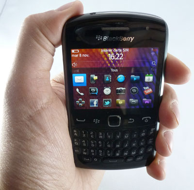 test blackberry curve 9360