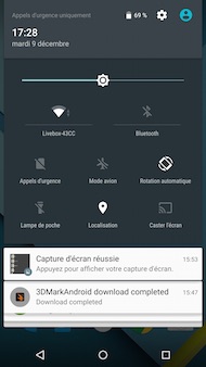 Google Nexus 6 Interface