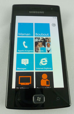 test samsung omnia w windows phone mango 7.5