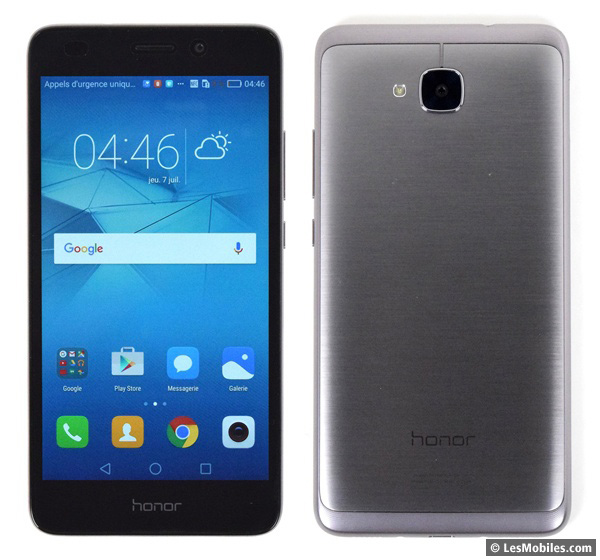 Honor 5C : avant / arrière