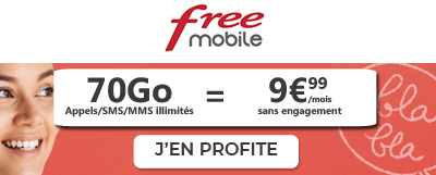 Le forfait Free Mobile en promotion