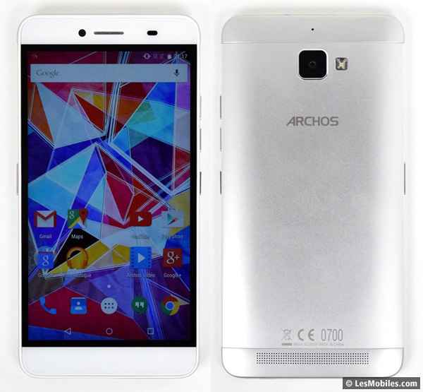 Archos Diamond Plus : avant / arrière