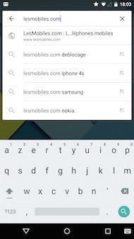 Google Nexus 6 Interface