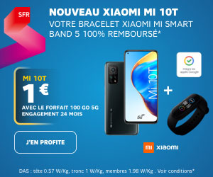 Xiaomi Mi 10T à 1? chez SFR