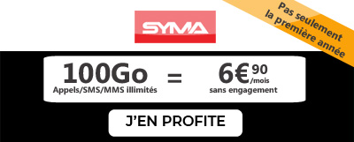 Forfait Syma 100Go