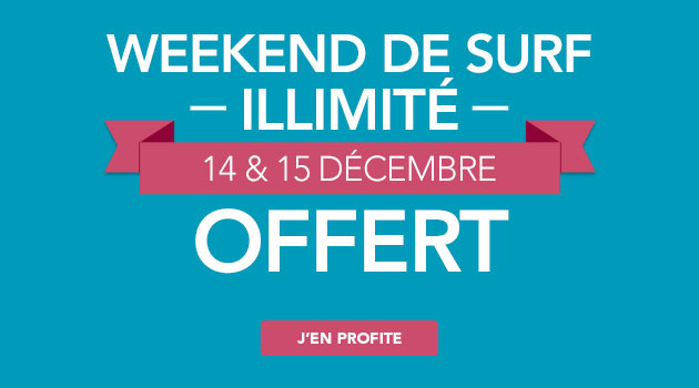 Week-end data illimité chez Bouygues Telecom et B&YOU