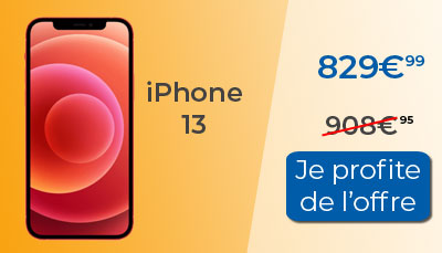 L'iPhone 13 est aussi en promotion chez Rakuten