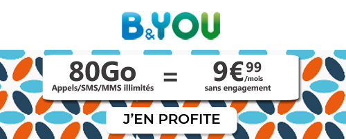 forfait b and you 80Go