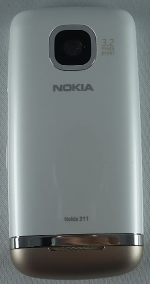 Test Nokia Asha 311 : design