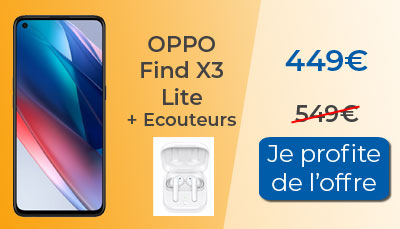 Oppo Find X3 Lite en promo chez Fnac