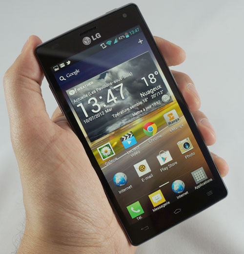 Test LG Optimus 4X HD : 