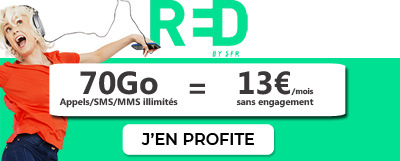 Forfait RED 70Go