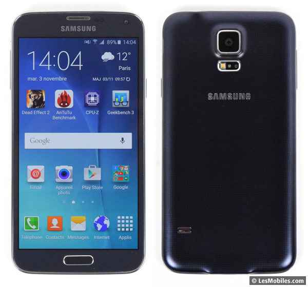 Samsung Galaxy S5 New prise en main