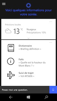 Microsoft Lumia 950 interface