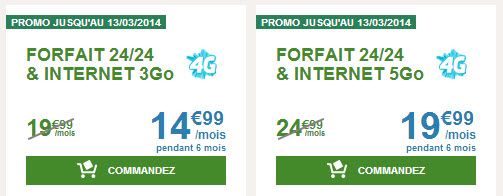 B&YOU baisse les prix de ses forfaits 4G