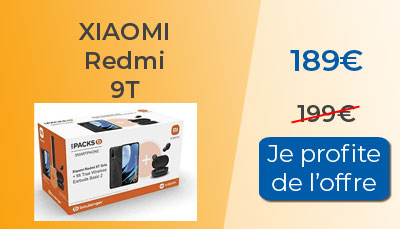 Le Xiaomi Redmi 9T est en promo chez Boulanger