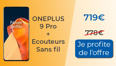 OnePlus 9 en promotion chez Fnac avec des écouteurs sans fil offerts