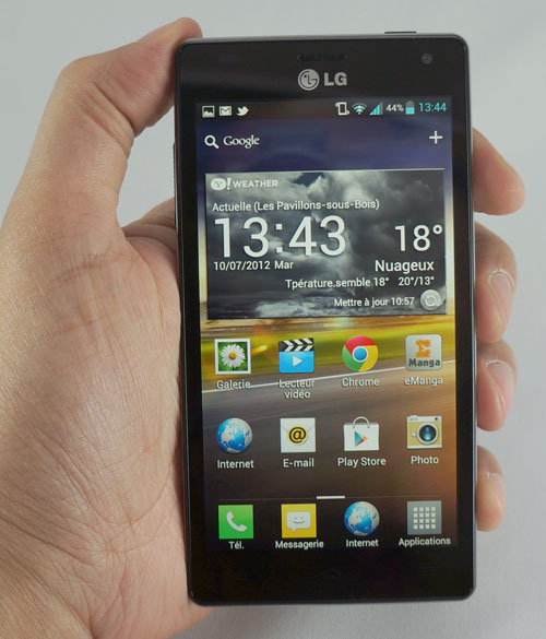 Test LG Optimus 4X HD : 