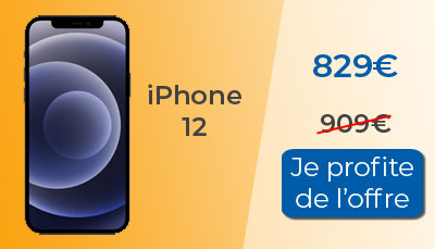 iPhone 12 à 829e seulement chez RED by SFR