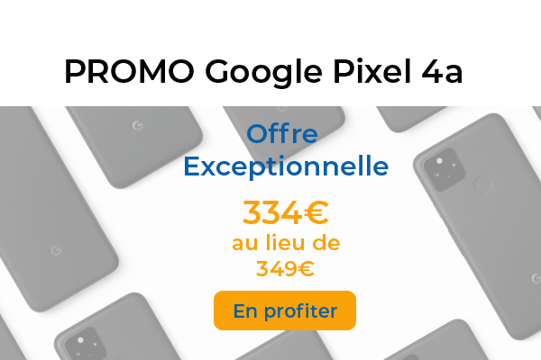 Le prix du Google Pixel 4a est en baisse grâce à un code promo