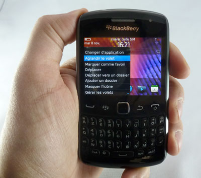 test blackberry curve 9360