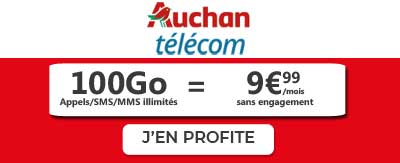 forfait 100go auchan