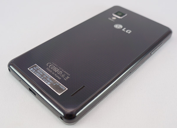 LG Optimus G : face arrière