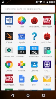 Motorola Moto X Force interface