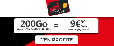 Promo NRJ Mobile 200Go