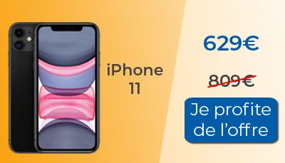 iPhone 11 en promo chez Rakuten