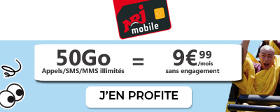 forfait NRJ Mobile 50Go