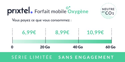 promo forfait Prixtel Oxygene 