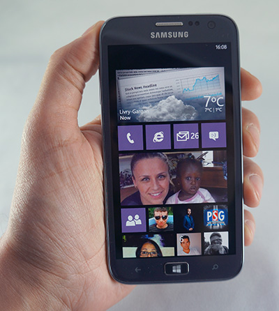 Samsung Ativ S : prise en main