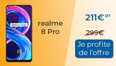 realme 8 pro en promo chez Aliexpress