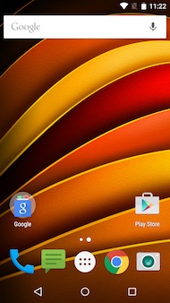 Motorola Moto X Force interface