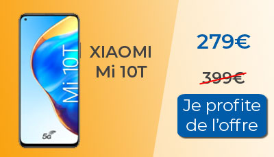 Xiaomi Mi 10T à 279? seulement chez RED