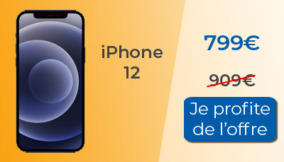 L'iPhone 12 en promo à 799? chez RED by SFR