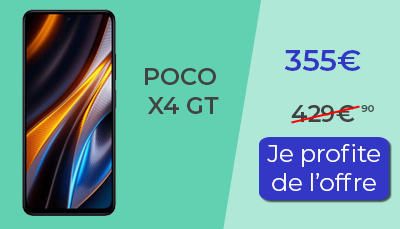 poco X4 GT promotion