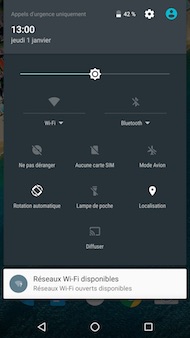 Google Nexus 5X interface